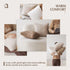 Set 2 12"x20" Foindtower of Curly Teddy Wool Faux Fur Pillow Covers Decorative Boucle Textured Lumbar Throw Pillow