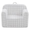 Delta Children Checkered Cozee Chair, Grey