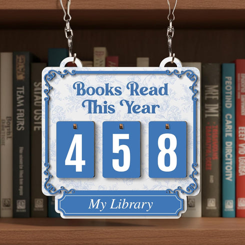 Counter, Counter Books Read This Year Book Sign for Reading Challenge, Books Read Tracker, Bookish Gifts for Book