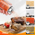 6 Pack 15oz Set 136 1 Segarty Glass Spice Jars, Large Spice Jar with Labels, Clear Empty Spice Containers with Shaker