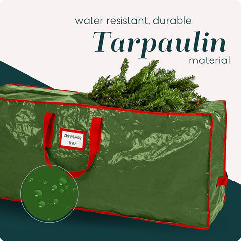 Handy Laundry Christmas Tree Storage Bag, Durable Waterproof Zippered Bag for 9 Foot Artificial Tree