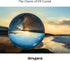 Professional 60mm Crystal Ball Lens with Stand and Silk Bag, Decorative Magic Ball Set (6cm/2.36 Inch)