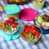 3 Yumbox Snack Bowl, Leakproof Compartments, Removable Lid, Microwave, Dishwasher Safe, Perfect for acai bowl, yogurt