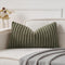 UGASA Lumbar Throw Pillow Cover 12x20 Inch Set of 1 Super Soft