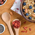 Boao 50 Pcs Small Wooden Spoons, 3.5'' L, Mini Wood Natural Tiny Spoons for Jars, Sugar, Creamer, Honey