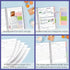Blank Recipe Book to Write Your Own Recipes - 8.5" x 11" Hardcover with Dividers