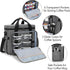 CURMIO Coffee Maker Travel Bag for Keurig K-Mini, Carrying Case with Multiple Pockets for K-Cup Pods