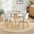 4ft /48 inch/122 cm Asrug Faux Jute Round Rug Area Rug Washable Non-Slip Circle Rug Soft Touch Circle Rugs Round