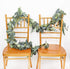 DearHouse 6.2 Feet Eucalyptus Garland, Artificial Silk Eucalyptus Leaves Vines Handmade Garland for Wedding Home