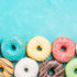 10PCS Non-Stick Individual Donut Pan for Baking, Sturdy Anodized Aluminum Alloy, DIY Doughnut Cake Mould Bakery Tools