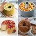6 Inch Angel Food Cake Pan with Removable Bottom, Aluminum Round Tube Pan for Baking