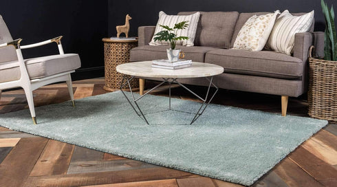 Unique Loom Solo Collection Area Rug, Calabasas, 2' 2" x 3' 1" Rectangle, Light Blue