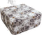 Stretch Ottoman Cover Rectangular Waterproof Medium Printed Footstool Cover Fit Width 20"-22"