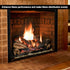 Skyflame Glowing Embers Rock Wool - Mixed with Vermiculite for Vented Gas Fireplaces, 6 Oz Bag