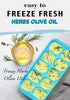 DOQAUS Ice Cube Tray with Lid and Bin, 4 Pack Easy Ice Pop Out Silicone Ice Cube Trays for Freezer, Stackable Storage