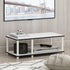 2-Tier 46 Inch Furinno JUST TV Stand, No Tools Mid Entertainment Center with Open Shelf, TV Console for TV up