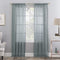 No. 918 Genevieve 2-pack Linen Weave Sheer Grommet Curtain Panel Pair | 50" x 63", Harbor