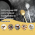 20 Pcs 6.8 Inches Coffee Spoons, Espresso Spoons, Stainless Steel Stirring Spoons with Long Handle, Cute Mini Gold