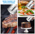 12 10 oz Lallisa Pcs Stainless Steel Spice Shakers with Holes and Lids Dredge Shakers with Handle Versatile Salt Shaker