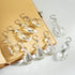 3Inch 10Pcs H&D HYALINE & DORA Crystal Suncatcher Bauhinia Prisms Pendants Chandelier Crystals Replacement Hanging Sun