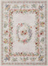 5x7 Joydeco Floral Bow Pink Rug for Bedroom, Washable Area Rug for Girls Nursery Playroom, Ultra-Thin Non Slip Soft