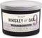 Matte Black Letterpress 3-Wick Scented Candle, 12-Ounce, Whiskey & Oak