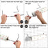 Extendable Paper Towel Holder for Pegboard, Fits Any Standard Pegboard, 2 Packs, Black