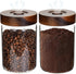 Foyofly Glass Spice Jars Seasoning Containers Small Glass Jars with Lids Airtight Food