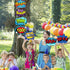 Poen Hero Themed Party Decorations - Large Hero Action Sign Fun Cutouts for Birthday Baby Shower Party Supplies, 10