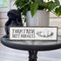 Medium Chicken Wood Signs - Wood And Metal, Farm Fresh Butt Nuggets