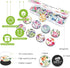 MORCART 30Pcs Refrigerator Magnets Fridge Magnets, Flower Fridge Decoration Sticker, Magnets for Kitchen Fridge, Locker Whiteboard, Office, Dishwasher MR-3082