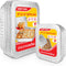 Disposable Foil Pans with Lids (Set of 20), Heavy Duty Aluminum Baking Tins for Cooking, Storing