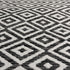 Unique Loom Jill Zarin Outdoor Collection Area Rug - Costa Rica, Charcoal Gray/Ivory (2' 2" x 3' 1" Rectangle)