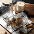 35oz Counter (35oz Custde Glass Storage Jars With Airtight Lid, Canister For Kitchen with Bamboo Lid, brown sugar