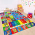 3'X5' Kids Rug for Playroom, ABC Educational Play Mat, Non-Slip Soft Rugs for Kids Room, Toddler Baby Nursery Floor Rug