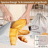 Uroibmek 3-Pack Bag(17x13 Bread Bags for Homemade Bread Sourdough with Inner Lining, Linen Breads Bags Keeps Breads