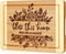 Engraved Cutting Board for New Home Owner, Housewarming Gift Ideas - Bless This Home with Love and Laughter