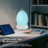 MTDYHY 2th 20 Generation Dragon Egg Digital Clock Ok to Wake Up Alarm Clock with Night Light / Lullaby White