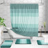 OLANLY Luxury Bathroom Rug Set, 2 Piece Soft Absorbent Microfiber Bath Rugs, Non-Slip Mats for Bathroom