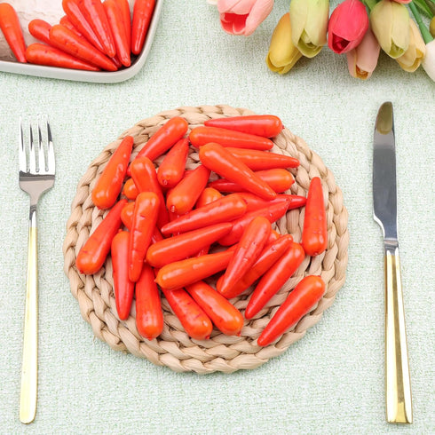 30 Gresorth PCS MINI Size Artificial Carrot Fake Vegetable Home Kitchen Decoration