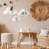 3 Tatuo Pcs Floating Cloud Shelves for Wall White Wavy Small Floating Shelves for Bathroom Living Room Bedroom Corner