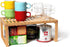 Lipper International Bamboo Kitchen Cabinet Shelf for Organizing a Pantry, Countertop, or Bathroom, 15 5/8" x 10" x 6 1/4" by Lipper International
