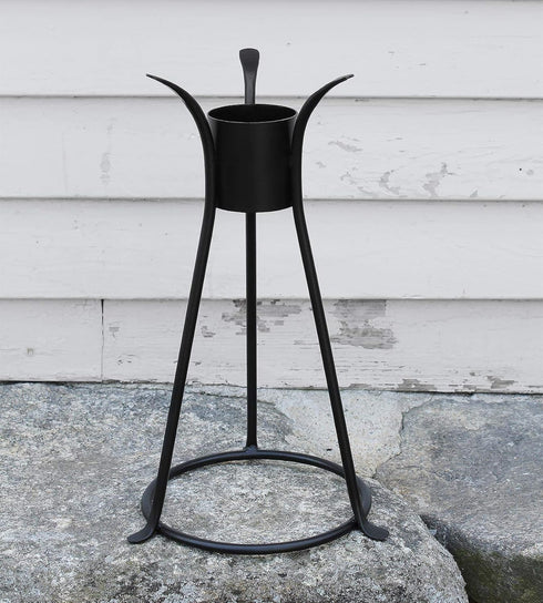 GBS-14 13 1/2-in Achla Designs Trestle II Gazing Globe Ball Stand, H, Black