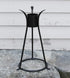 GBS-14 13 1/2-in Achla Designs Trestle II Gazing Globe Ball Stand, H, Black