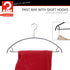 Mawa by Reston Lloyd Non Slip Metal Clothing Hanger, Smooth Shoulder Support with Skirt Hooks, Model 42-U