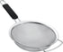 8" Large Fine Mesh Strainer with thermo plastic rubber handle - Sieve