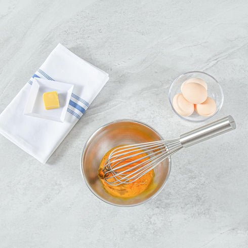 Met Lux 12" Stainless Steel French Whisk - 1 Count Box