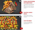 GGC Cast Iron Griddle, Reversible Flat Top Griddle for Gas Grills, Stove Tops, Outdoor Cooking, 16.5 x 9.5 Baking Plate