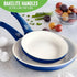 GreenLife Non Stick Fry Pan Set, 7" & 10", Non-Toxic PFAS-Free Ceramic Skillets, Blue