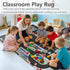 KEBEXXY Room,31X47Inch/80X120CM Kids Rug Play Mat Great for Playing with Cars and Toys,Educational Kid Road and Traffic